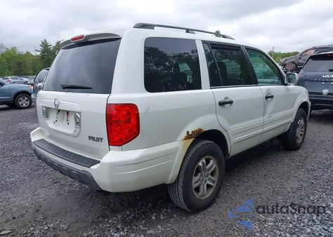 2005 Honda Pilot Ex-L z USA, uszkodzony, nr VIN 2HKYF18635H540078
